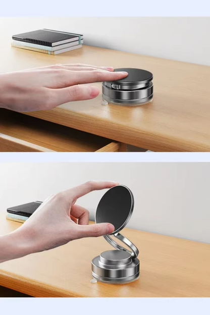 Arabamda UltraGrip™ Pro – Manyetik Vakumlu Telefon Tutucu